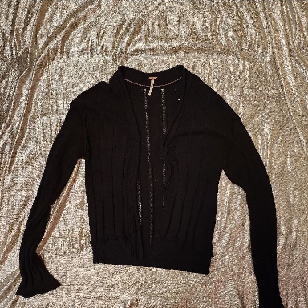 Free People Black Women's Sweater